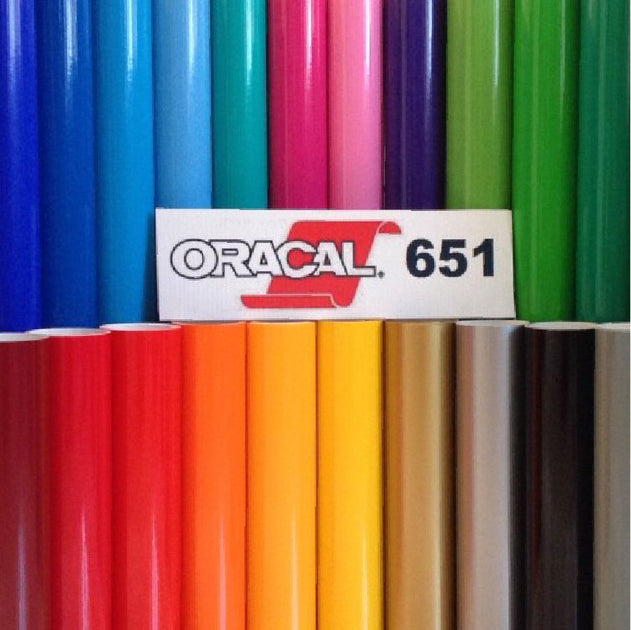Oracal 651 Intermediate Metallic Adhesive Vinyl 12 Roll (Yard)