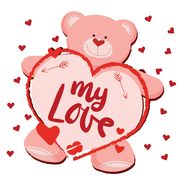 12 x 17 Valentine Duo 2 Gnome Valentine's Day Love Pattern HTV Sheet –  The HTV Store