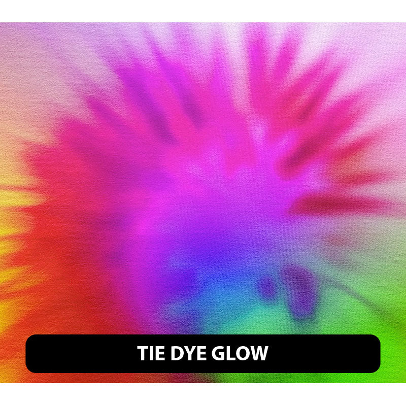 Tie Dye Puff Patterned HTV (12" x 12")