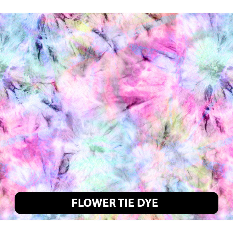 Tie Dye Puff Patterned HTV (12" x 12")