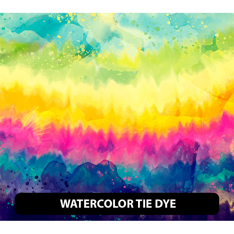 Tie Dye Puff Patterned HTV (12" x 12")