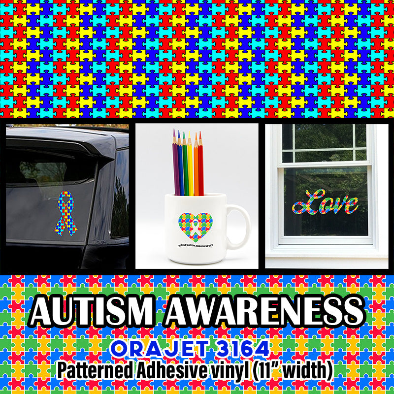 Autism Awareness Orajet 3164 Pattern
