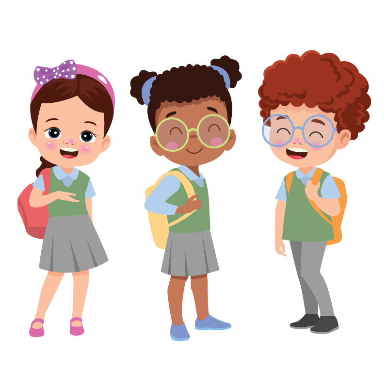 Back to School DTF Transfer Designs (4", 6", 8", 11" Length Available)