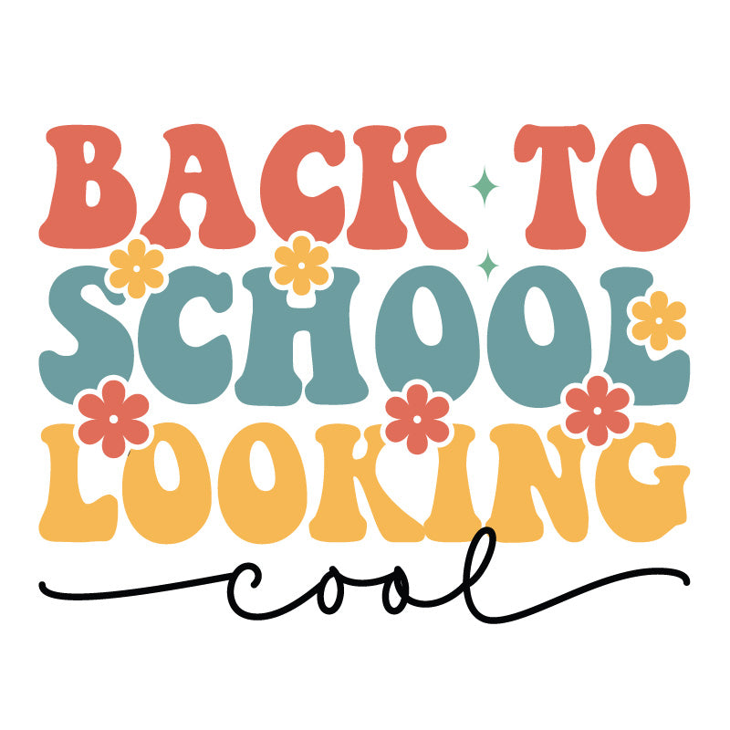 Back to School DTF Transfer Designs (4", 6", 8", 11" Length Available)