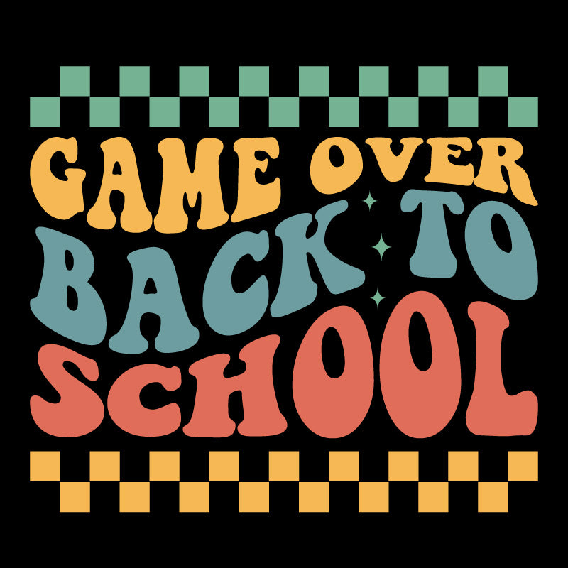 Back to School DTF Transfer Designs (4", 6", 8", 11" Length Available)