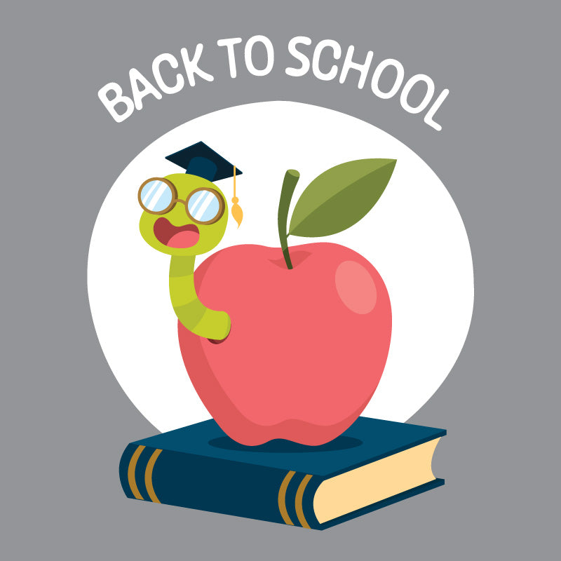 Back to School DTF Transfer Designs (4", 6", 8", 11" Length Available)