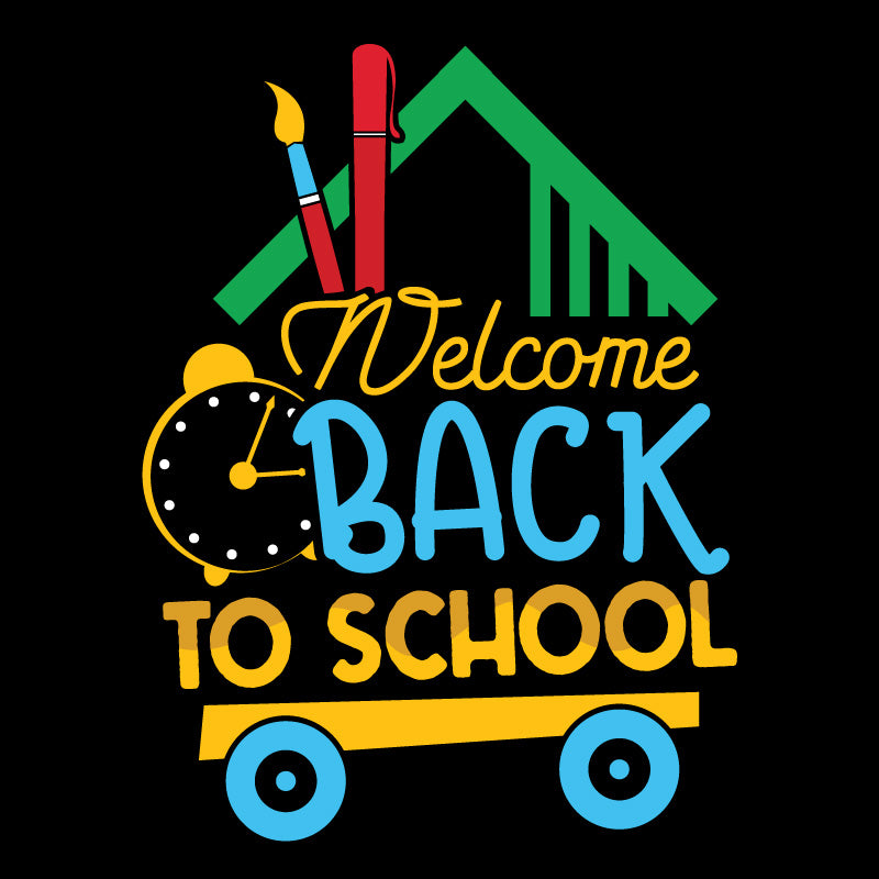 Back to School DTF Transfer Designs (4", 6", 8", 11" Length Available)