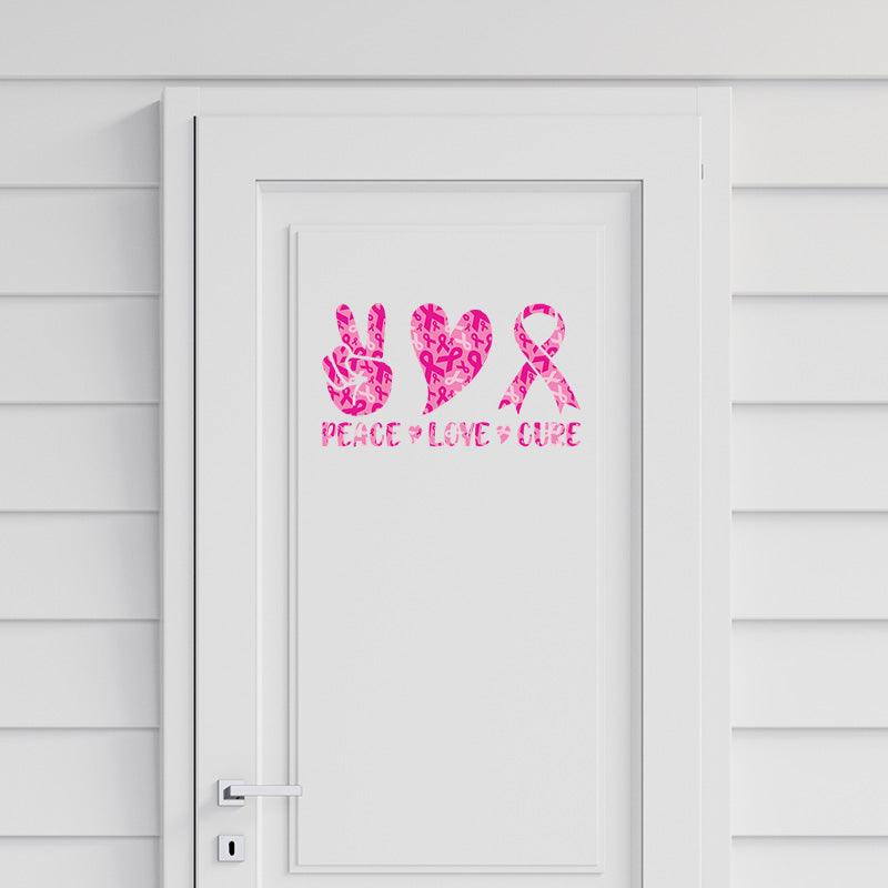 Breast Cancer Awareness Adhesive Pattern