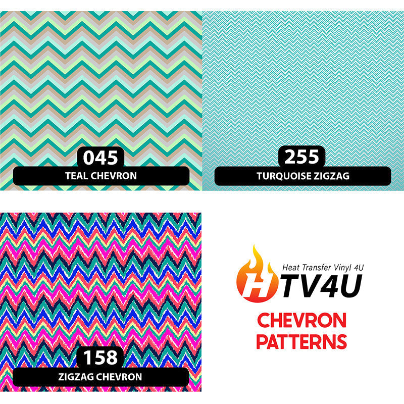 Chevron Patterned HTV