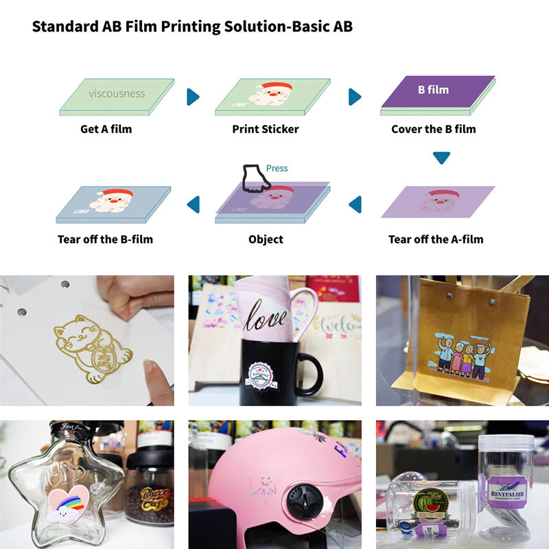 Custom UV DTF Stickers