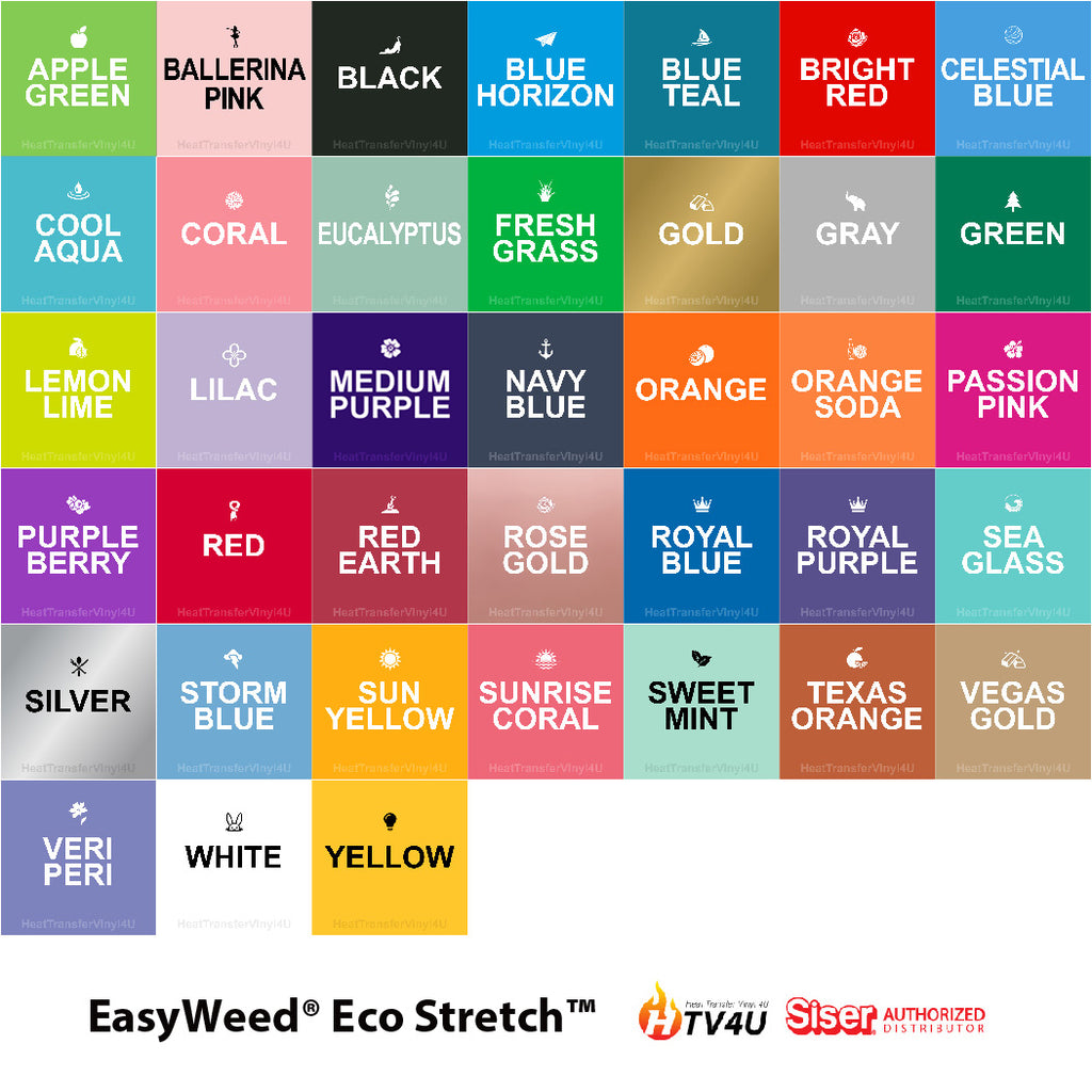 Siser EasyWeed EcoStretch 11.8" Roll (Yard)