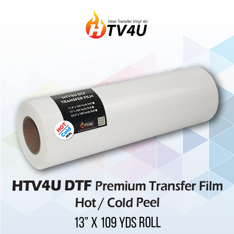 DTF Transfer Film Premium Roll - 24 x 328 Ft (Single Sided/Cold Peel) –  Americanhtvsupply