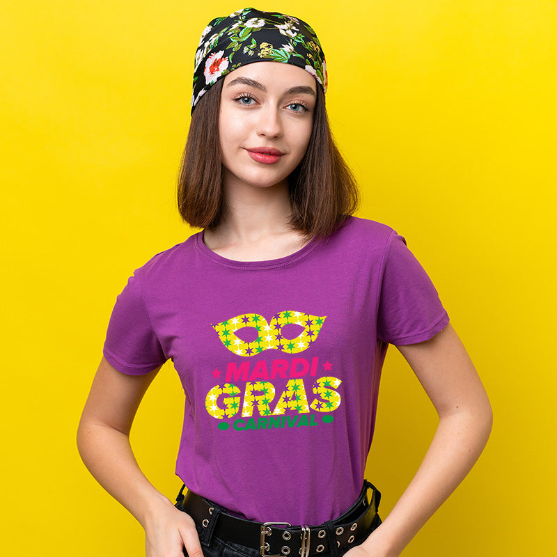 Mardi Gras Patterned HTV