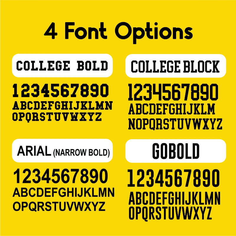 Glitter pre Cut Numbers