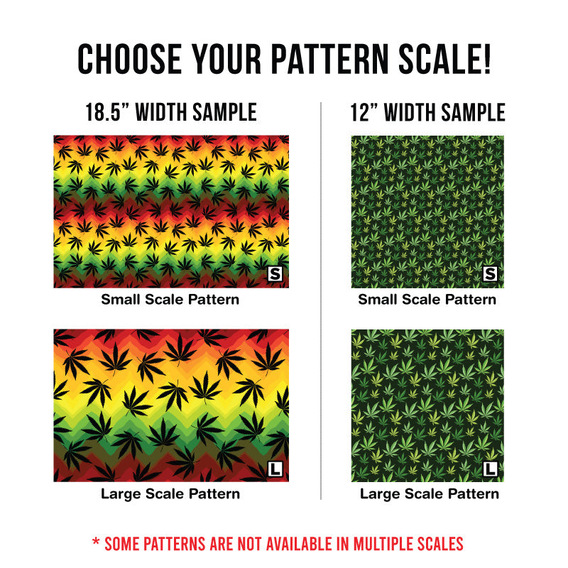 4/20 Cannabis Glitter Patterned HTV (12" x 12")