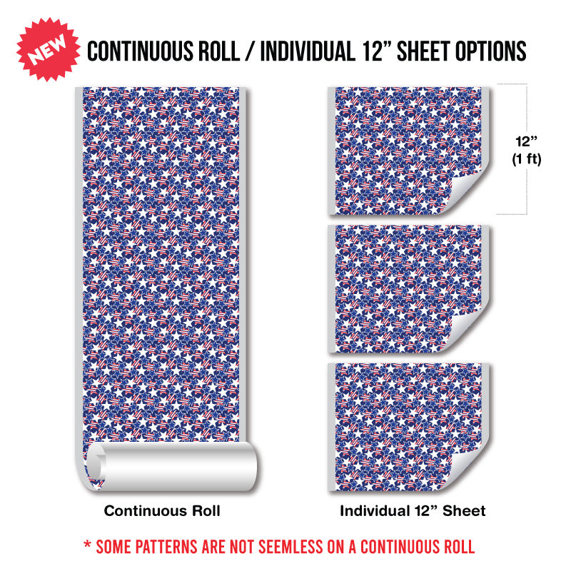 American Orajet adhesive Pattern