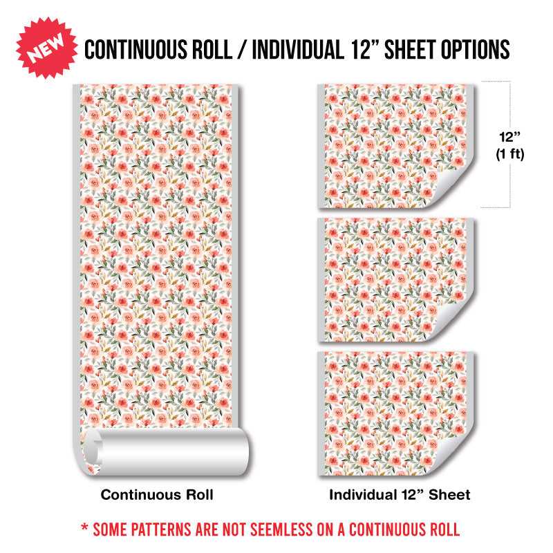 Floral Mother's Day Adhesive Pattern