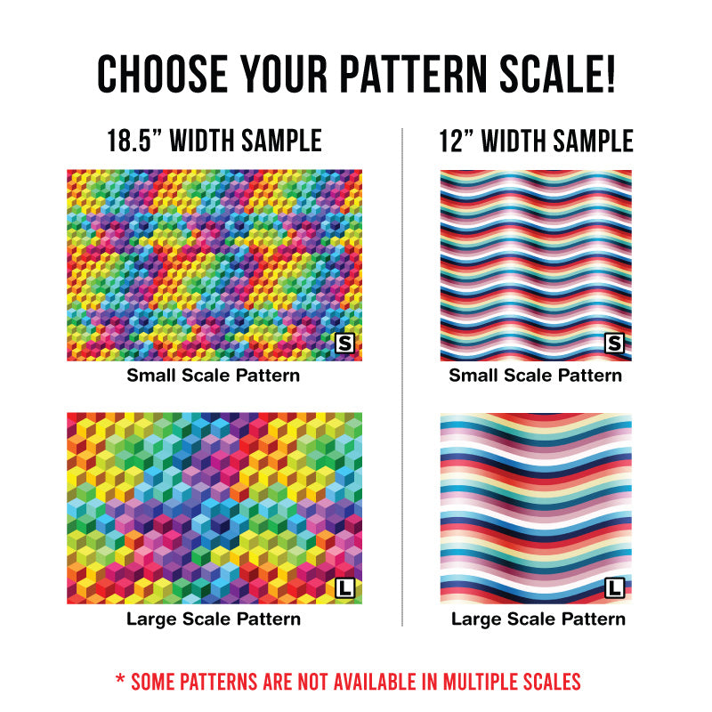 Pride / Rainbow Puff Patterned HTV (12" x 12")