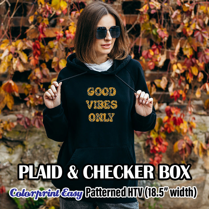 Plaid & Checker Box Patterned HTV