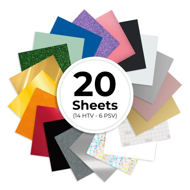 Siser 20 sheet bundle