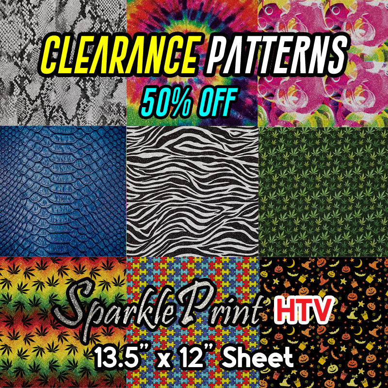 Sparkleprint Patterned HTV