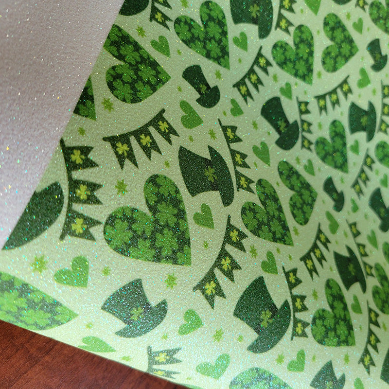 St. Patrick's Day Glitter Pattern
