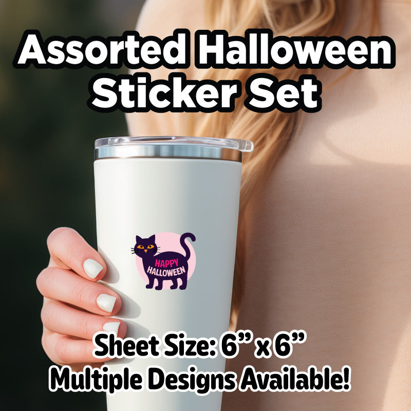Halloween UV DTF Stickers