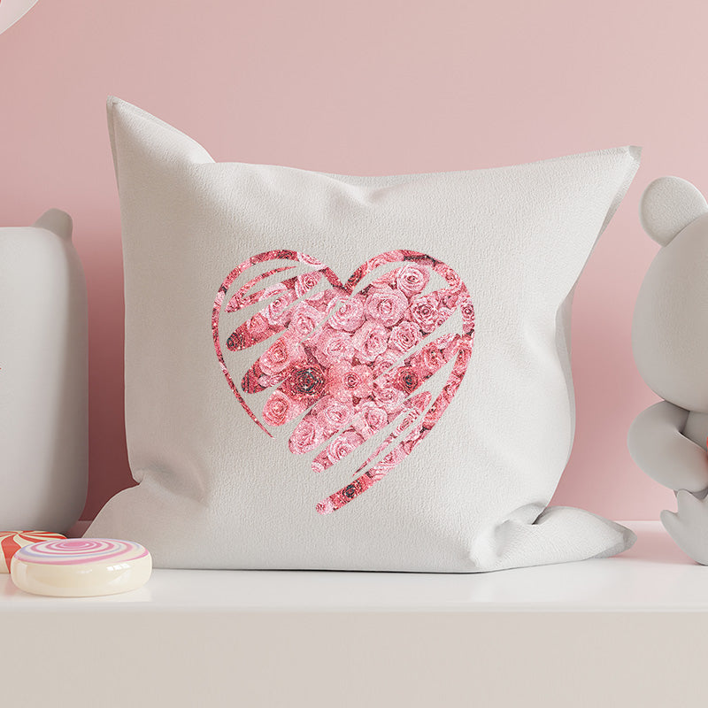 Valentine's Day Glitter Pattern