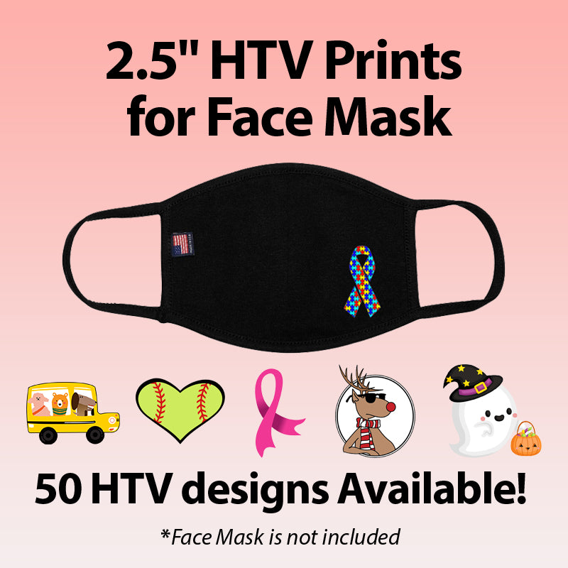 HTV Face Mask Prints