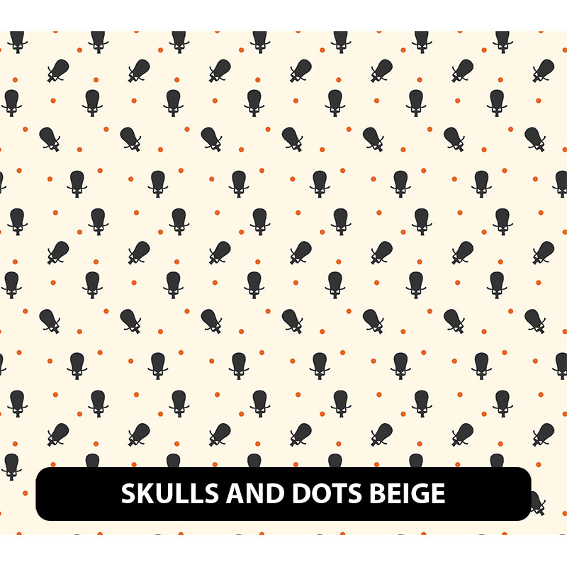 Halloween/ Dia De Muertos Orajet 3164 Patterned Adhesive Vinyl (13.5" x 12")