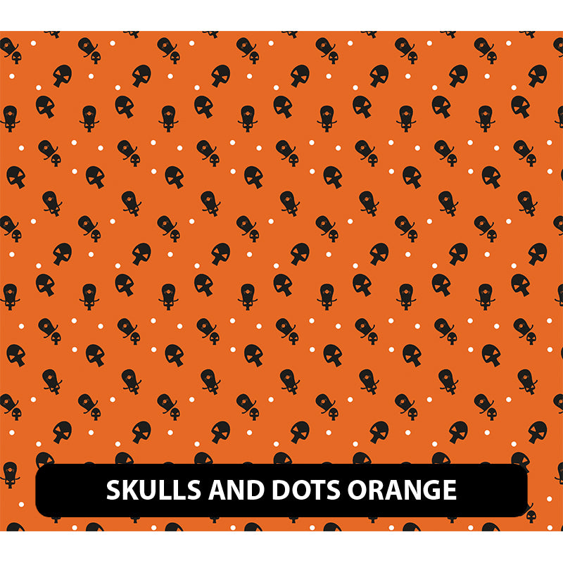 Halloween/ Dia De Muertos Orajet 3164 Patterned Adhesive Vinyl (13.5" x 12")