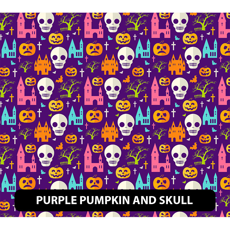 Halloween/ Dia De Muertos Orajet 3164 Patterned Adhesive Vinyl (13.5" x 12")
