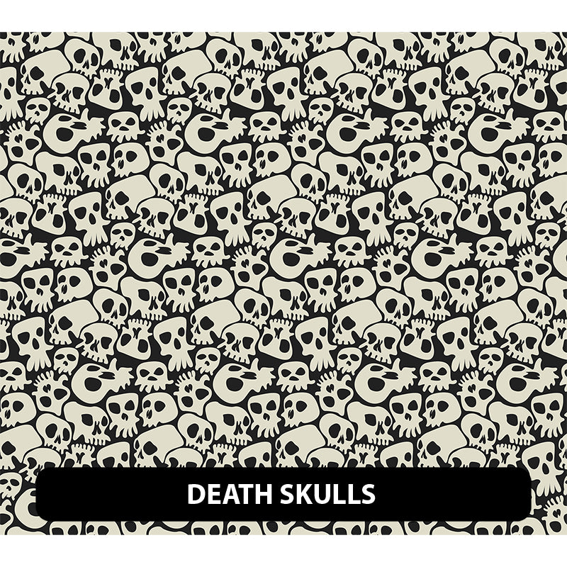 Halloween/ Dia De Muertos Orajet 3164 Patterned Adhesive Vinyl (13.5" x 12")