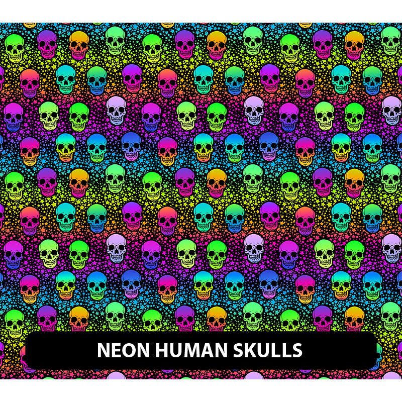 Halloween/ Dia De Muertos Orajet 3164 Patterned Adhesive Vinyl (13.5" x 12")