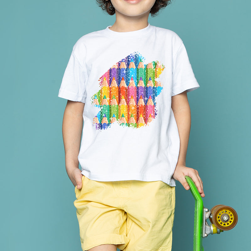 Back To School Glitter Pattern