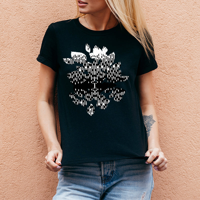 Black & White Patterned HTV