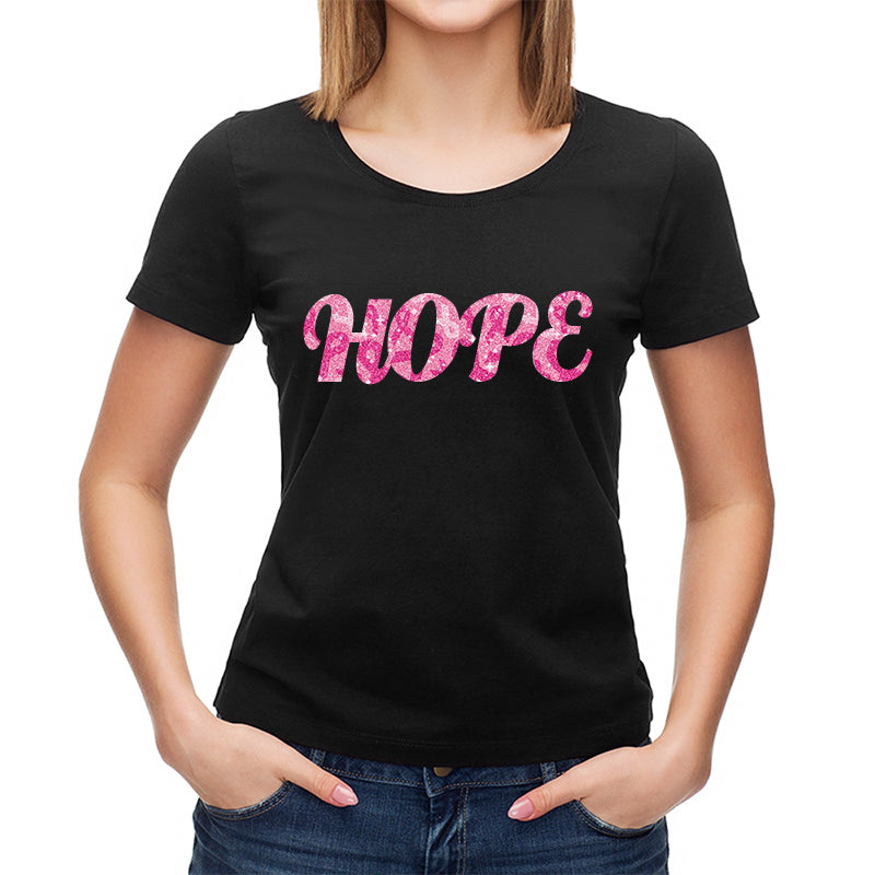 Breast Cancer Awareness Glitter Pattern