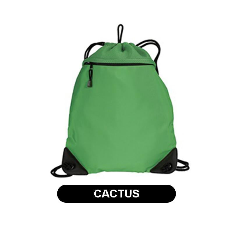 Port Authority Cinch Pack with Mesh Trim