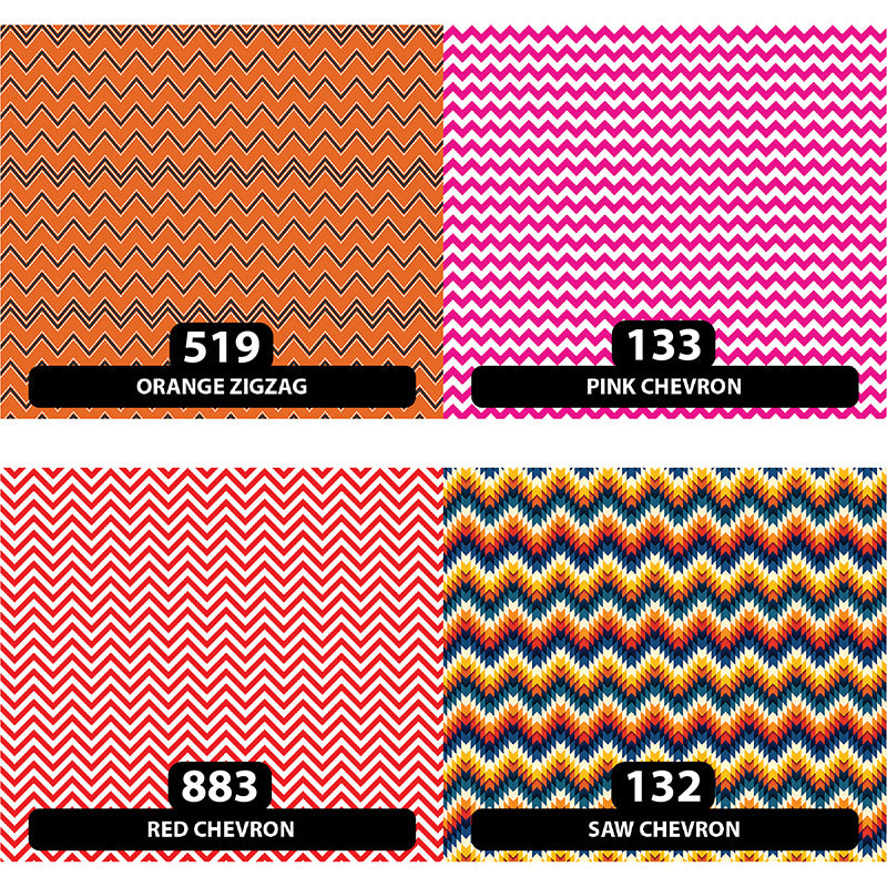 Chevron Orajet 3164 Patterned Adhesive Vinyl (13.5" x 12")