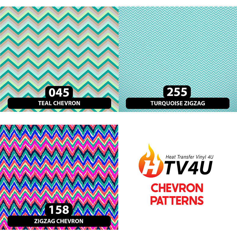 Chevron Patterned HTV