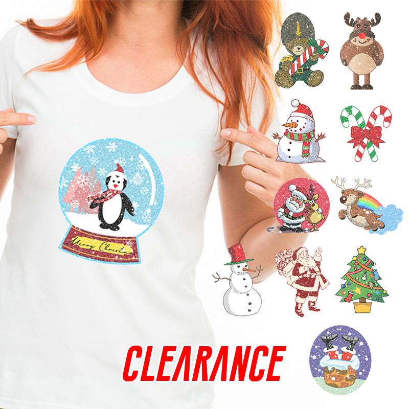 Christmas Theme PAC Glitter HTV - CLEARANCE (50% off)