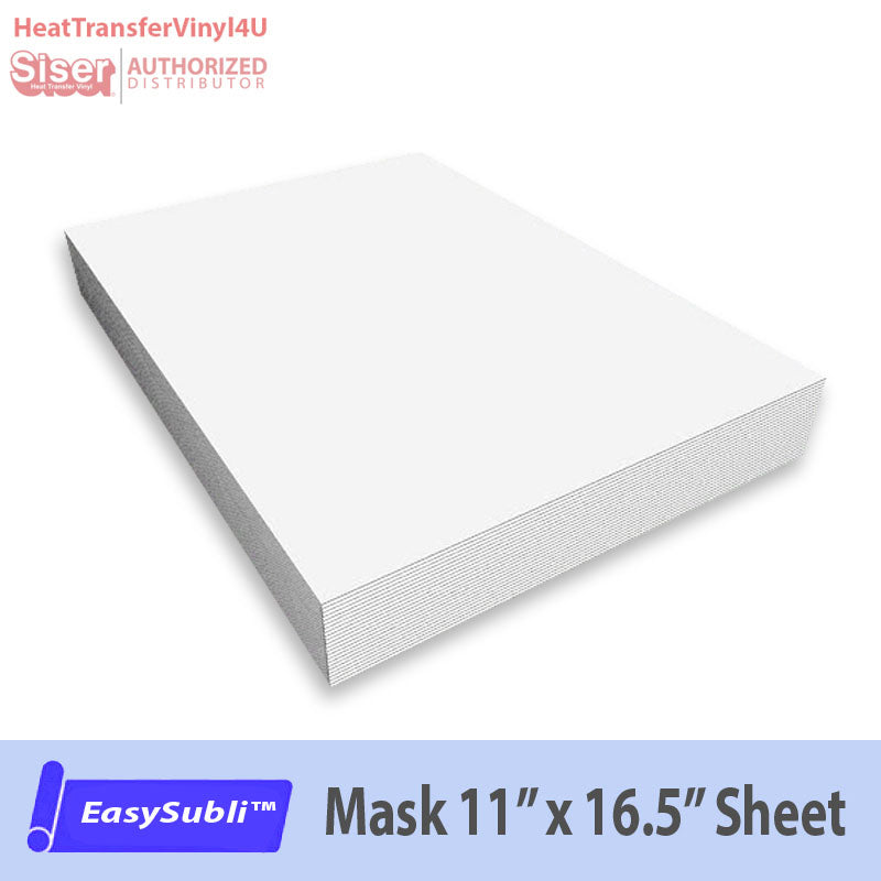 EasySubli™ Mask 11 x 16.5 Sheet  Heat Transfer Vinyl 4u – HEAT