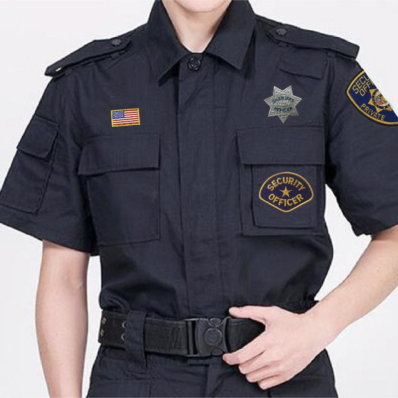 Sheriff's Officer Star Embroidered Patch (2.5" x 2.5")