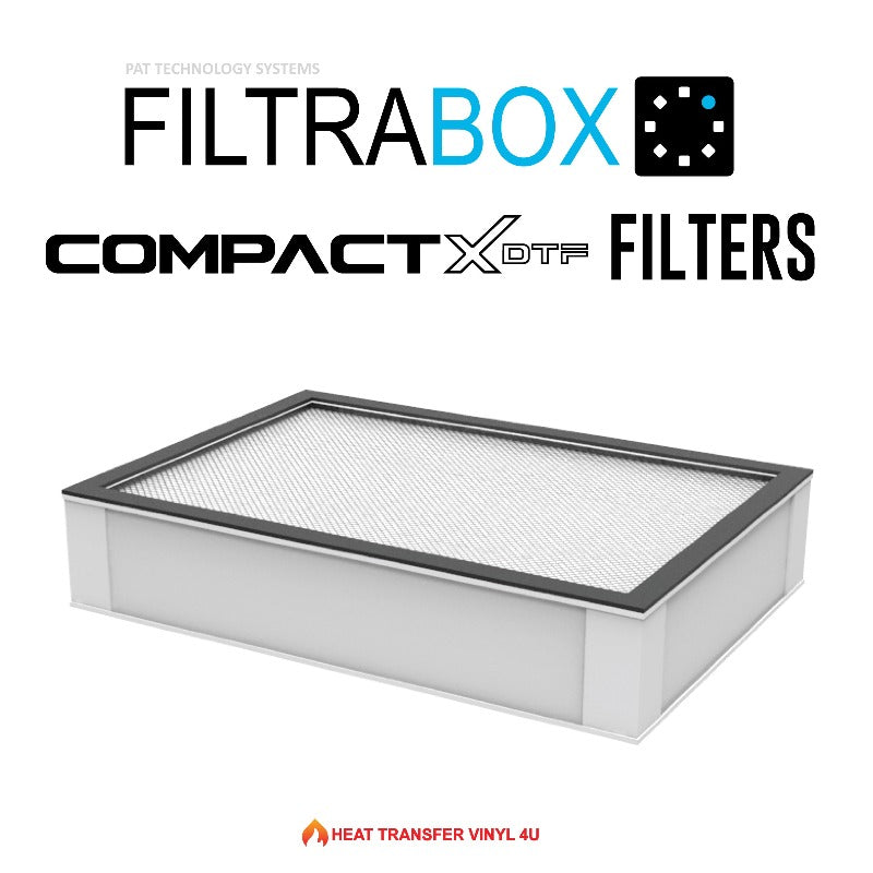 FILTRABOX CompactX DTF Fume Extractor Filters Heat Transfer Vinyl 4u