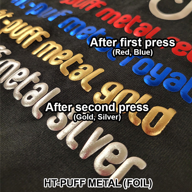 HT-Puff Metal 20 Roll (Yard)  Heat Transfer Vinyl 4u – HEAT TRANSFER VINYL  4U