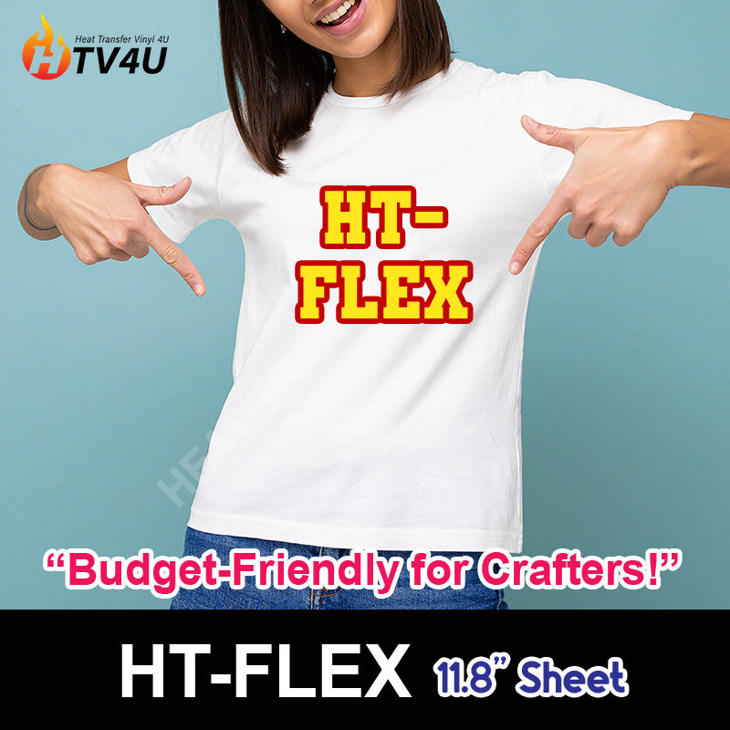 HT-Flex Heat Transfer Vinyl 11.8 x 12 Sheet  Heat Transfer Vinyl 4U – HEAT  TRANSFER VINYL 4U