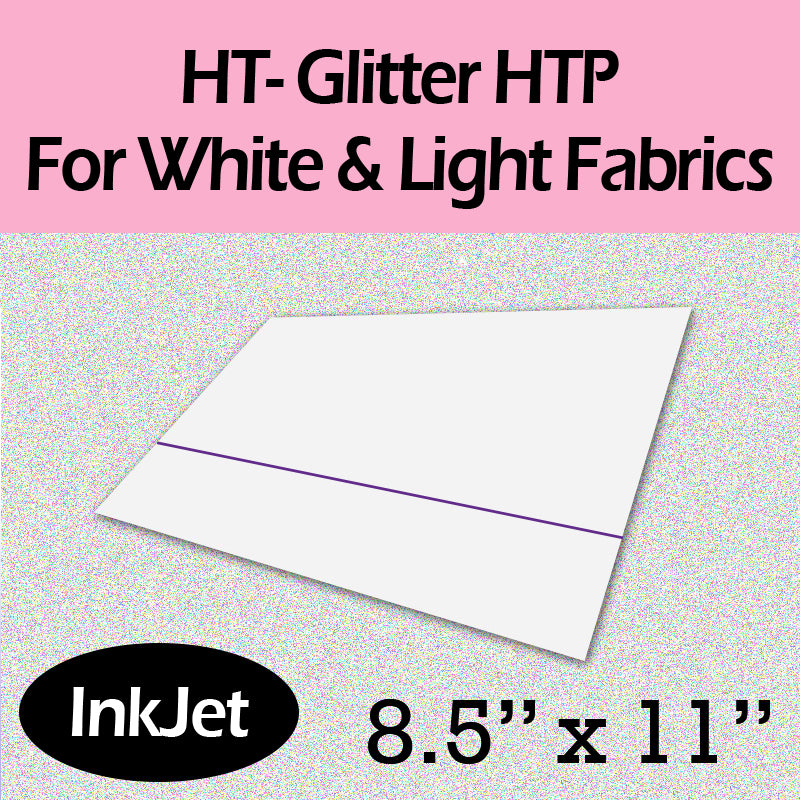 Heat Transfer Paper for Inkjet Printer Dark Fabric -Blue Line 8.5 x 11 Pack  of 3 Sheets