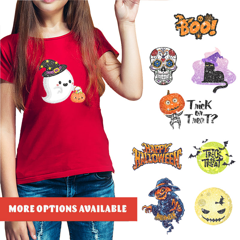 Halloween Theme PAC Glitter HTV (8")