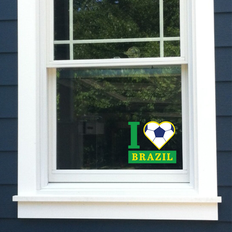 I Love Soccer PAC Adhesive Vinyl - 33 Countries (8")