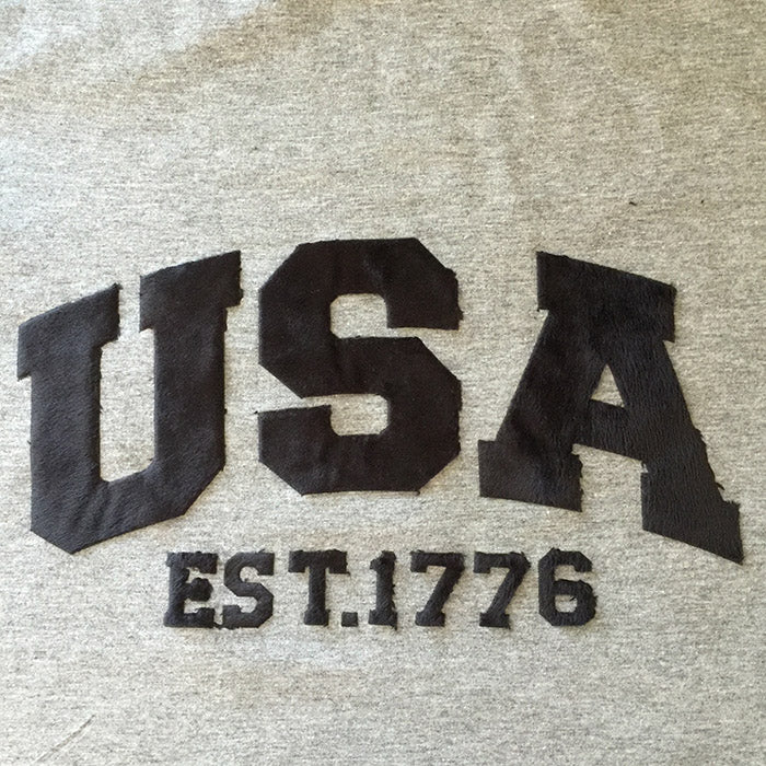 USA EST.1776 Plush HTV (11.25" x 6.25")